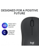 Mysz LOGITECH M240 Silent Mouse right and left-handed optical 3 buttons wireless Bluetooth grafit