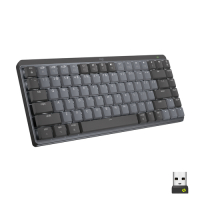 Klawiatura LOGITECH MX Mechanical Mini Minimalist Wireless Illuminated Keyboard - grafit - US 2.4GHZ/BT - N/A - EMEA - CLICKY