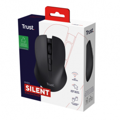 Mysz TRUST MYDO SILENT WIRELESS MOUSE BLK