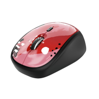Mysz TRUST Yvi Wireless Mouse red brush