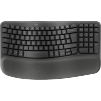 Klawiatura LOGITECH Wave Keys Keyboard wireless 2.4 GHz Bluetooth LE QWERTY US International grafit US