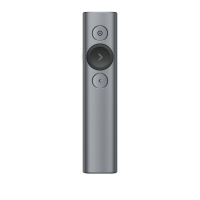 Prezenter LOGITECH Spotlight Presentation remote control 3 buttons slate