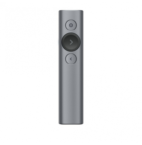 Prezenter LOGITECH Spotlight Presentation remote control 3 buttons slate