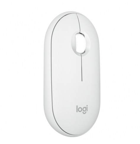 Mysz LOGITECH Pebble Mouse 2 M350s Mouse optical 3 buttons wireless Bluetooth 5.2 LE tonal white