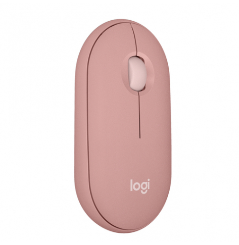 Mysz LOGITECH Pebble Mouse 2 M350s Mouse optical 3 buttons wireless Bluetooth 5.2 LE tonal rose