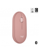 Mysz LOGITECH Pebble Mouse 2 M350s Mouse optical 3 buttons wireless Bluetooth 5.2 LE tonal rose