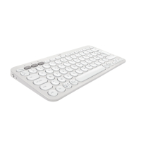 Klawiatura LOGITECH Pebble Keys 2 K380s - TONAL WHITE - US BT - N/A -973 - UNIVERSAL