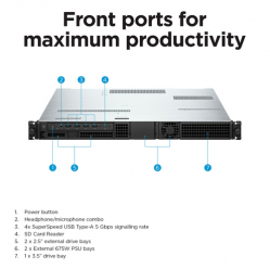 Komputer HP Z4 G5 Rack Xeon W3-2425 64GB 1TB SSD RTXA4000 W11P