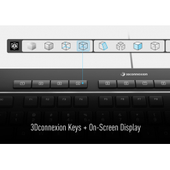 Klawiatura 3dconnexion Keyboard Pro + Numpad US