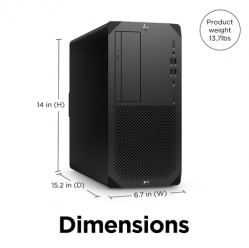 Komputer HP Z2 G9 Tower i9-14900K 32GB 1TB W11P