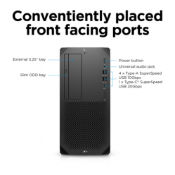 Komputer HP Z2 G9 Tower i7-14700K 32GB 1TB A4000 W11P