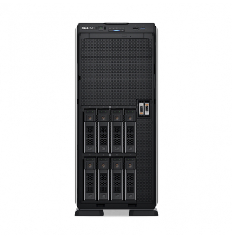 Serwer DELL PowerEdge T550 Chassis 8x3.5 HP Xeon Silver 4309Y 16GB 1x480GB SSD SATA Bezel PERC H755 iDRAC9 Ent 2x700W