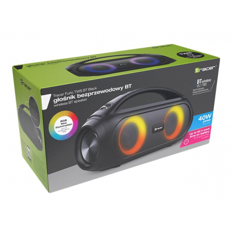 Głośniki TRACER Furio TWS BLUETOOTH BLACK speaker