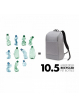 Plecak DICOTA Eco Backpack MOTION Light Grey