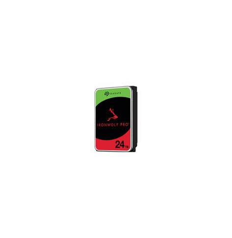 Dysk SEAGATE Ironwolf PRO Enterprise NAS HDD 24TB 7200rpm 6Gb-s SATA 256MB cache 8.9cm 3.5 24x7 dla NAS RAID BL