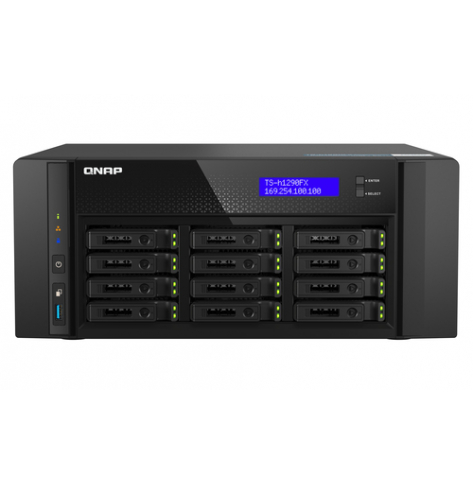 Serwer NAS QNAP TS-h1290FX-7302P-256G 12-BayU.2 NVMe PCIe AMD