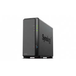 Serwer NAS Synology DS124 1x0HDD RTD1619B 1GB DDR4 1xRJ45 2xUSB 2Y