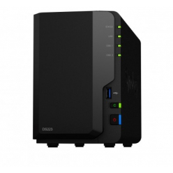 Serwer NAS Synology DS223 2x0HDD 2GB 4x1.7Ghz 1xGbE 3xUSB