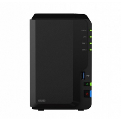 Serwer NAS Synology DS223 2x0HDD 2GB 4x1.7Ghz 1xGbE 3xUSB