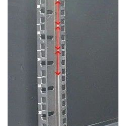 Szafa serwerowa EXTRALINK 42U 600X800 stojąca szafa rack czarna
