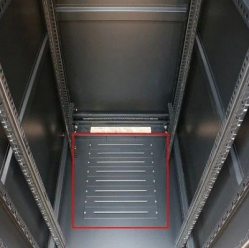Szafa serwerowa EXTRALINK 42U 600X800 stojąca szafa rack czarna