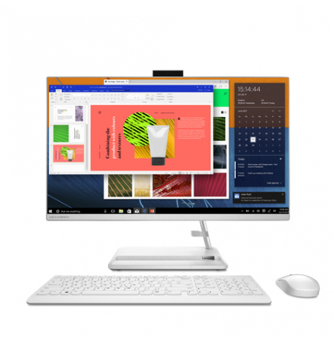 Komputer Lenovo IdeaCentre AIO 3 27ALC6 27 FHD IPS AG Ryzen 5 7530U 16GB 512GB AMD Win11 Bialy