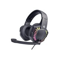 Słuchawki GEMBIRD gaming miniJack 4PIN kompatybilne z PS4/XBOX/PX czarno-niebieskie