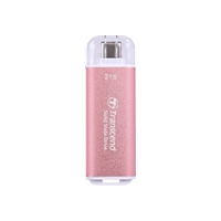 Dysk zewnętrzny TRANSCEND ESD300P 2TB External SSD USB 10Gbps Type C Pink
