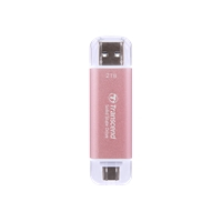 Dysk zewnętrzny TRANSCEND ESD310P 1TB External SSD USB 10Gbps Type C-A Pink