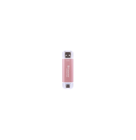 Dysk zewnętrzny TRANSCEND ESD310P 1TB External SSD USB 10Gbps Type C-A Pink