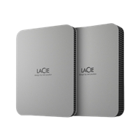 Dysk zewnętrzny LACIE Mobile Drive HDD USB-C 1TB 2.5 Moon Silver