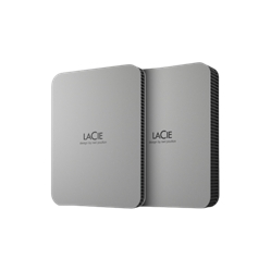 Dysk zewnętrzny LACIE Mobile Drive HDD USB-C 1TB 2.5 Moon Silver