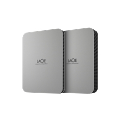 Dysk zewnętrzny LACIE Mobile Drive HDD USB-C 4TB 2.5 Moon Silver