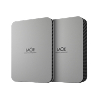 Dysk zewnętrzny LACIE Mobile Drive HDD USB-C 5TB 2.5 Moon Silver