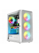 KOMPUTER GAMINGOWY - White PBA Ryzen 7 5700X RTX 4060 32GB SSD 1TB M.2 WIFI W11 PRO DLSS 3