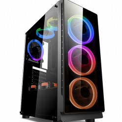 KOMPUTER GAMINGOWY + MONITOR - Zestaw Ryzen 5 RTX 3060 16GB SSD 1TB WIFI W11 24"