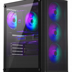 KOMPUTER GAMINGOWY - RGB Ryzen 7 5700X RTX 4060 32GB SSD 1TB WIFI W11 DLSS 3