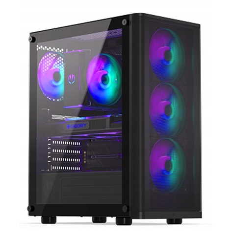 KOMPUTER GAMINGOWY - RGB Ryzen 7 5700X RTX 4060 32GB SSD 1TB WIFI W11 DLSS 3