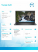 Laptop Dell Vostro 3520 15.6 FHD i5-1235U 16GB 2TB SSD FPR BK W11P 3YPS