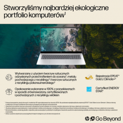 Laptop HP ENVY 17-da0024nw 17.3 FHD AG Touch Ultra 7-155H 32GB DDR5 1TB W11P Glacier Silver