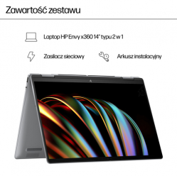 Laptop HP ENVY x360 14-fc0044nw 14 2.8K OLED Ultra 7-155U 32GB 1TB W11H Athmospheric Blue