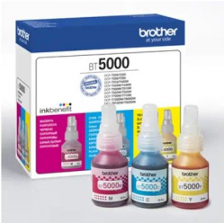 Zestaw tuszy Brother Multipack BT5000CMY 3x5k
