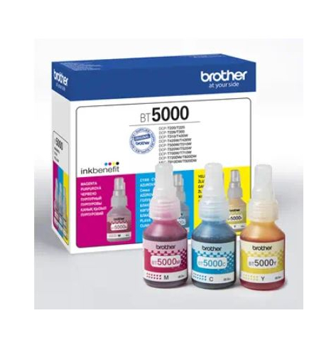 Brother Zestaw tuszy Multipack BT5000CMY 3x5k