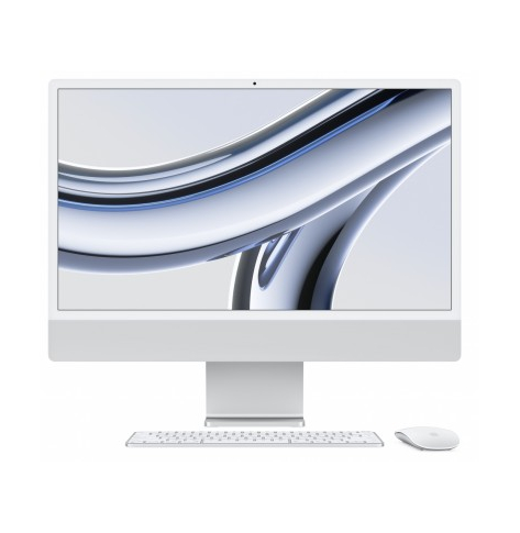 Komputer APPLE iMac 24 Retina 4.5K M3 256GB SSD Silver