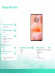 Smartfon Motorola Edge 40 Neo 12/256GB GB Peach Fuzz