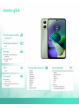 Smartfon Motorola moto g54 12/256GB Mint Green