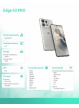 Smartfon Motorola Edge 50 PRO 12GB/512GB Moonlight Pearl