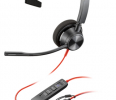 Słuchawki HP Poly Blackwire 3310 Monaural Microsoft Teams Certified USB-C Headset +USB-C/A Adapter