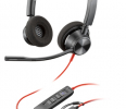 Słuchawki HP Poly Blackwire 3320 Stereo Microsoft Teams Certified USB-C Headset +USB-C/A Adapter