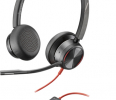 Słuchawki HP Poly Blackwire 8225 Stereo Microsoft Teams Certified USB-C Headset +USB-C/A Adapter